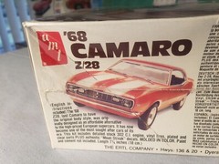 Vintage 1/25 AMT ERTL ’68 CAMARO Z-28 #6559 NEW OLD STOCK FACTORY SEALED 1980s