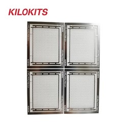 KILOKITS 4 Sheets 1/72 Chain Link Fencing Kit Etching Military WWII Wargaming