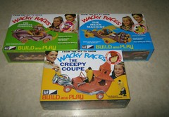 MPC WACKY RACES 3 Model Lot Mean Machine-Creepy Coupe-Compact Pussycat 1/25 NEW!