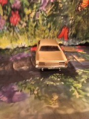 Rare 70 Plymouth Valiant Gold Duster 340, 1:25 scale, built