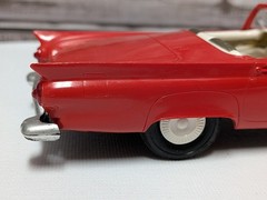 Vintage AMT Red 1957 Ford Thunderbird Friction Promo Car