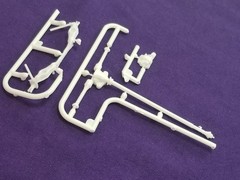 2021 Dodge Charger HELLCAT REAR AXLE / SUSPENSION from 1:25 AMT Model Kit