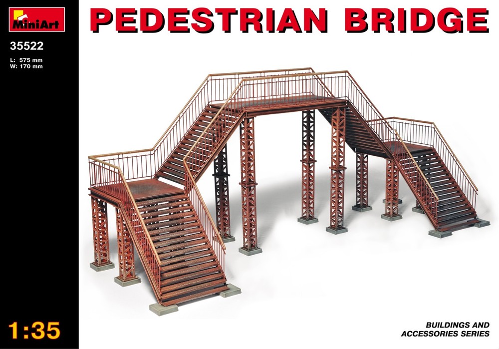 Miniart 35522 1/35 Pedestrian Bridge