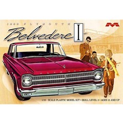 Moebius Models 1218 1/25 1965 Plymouth Belvedere