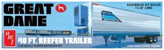 AMT 1249 1/25 Great Dane 40′ Reefer Trailer Model Kit