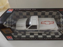 Promo Car 1995 Chevrolet C-1500 Brickyard 400, White 1/25 AMT-ERTL #6974