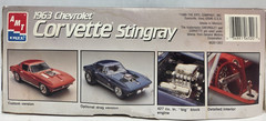 AMT ERTL 1963 Chevrolet Corvette Stingray 1/25 Scale Model Car Kit #6520