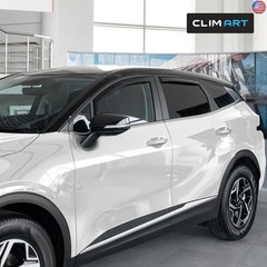 CLIM ART in-Channel Incredibly Durable Rain Guards for Kia Sportage 2023-2026,