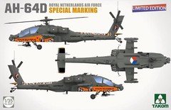 Takom🧩 三花 🧩 1/35 AH-64D Royal Netherlands Air Force Helicopter #2609📌USA