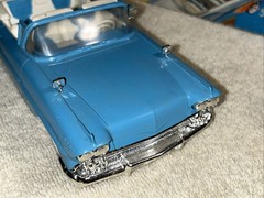 VERY RARE!! Vintage SMP 1958 Chevrolet Impala CONVERTIBLE Model Car Kit. NICE!!