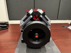 3d Printed V8 Compressed Air Engine Model