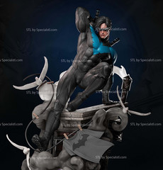 Nightwing model kit unassembled unpainted see Description