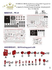 FS700176 1/700 Chinese PLAN Destroyer Type 052C Upgrade Set for Trumpeter 06730