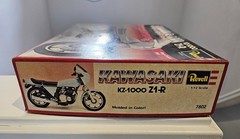 Revell 7802 1/12 Kawasaki KZ-1000 Z1-R Motorcycle Model Kit Vintage 1981 Rare Ed