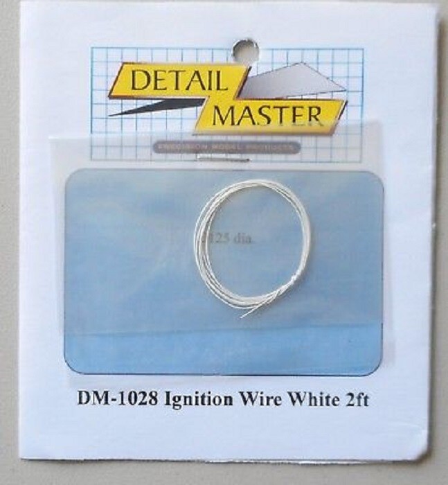 Detail Master 1028 x 1/24-1/25 2ft. Ignition Wire White