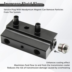 Chaofei Automatic Transmission Fluid Thermal Bypass Valve Compatible 2015 2016