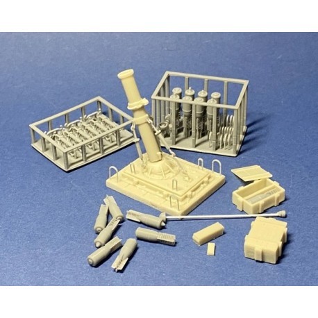 Resicast 1/35 6inch Newton Mortar