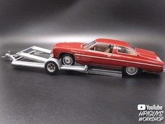 MPC 1976 Chevy Caprice w/Trailer 2T 1:25 Scale Model Kit