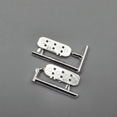 Monogram 1/24 58 Ford Thunderbird Parts Kit Bash Chrome Custom Taillight Panels