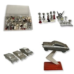 Huge Lot AMT Model Car Trophy Parts 1950s-70s 50+ Car Toppers 100s Pieces