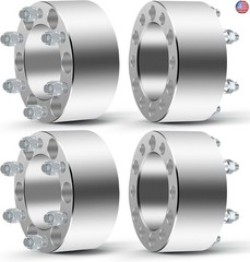 OCPTY 4PCS 6×5.5 to 6×5.5 Wheel Spacers 3″ Wheel Adapters 12×1.5 Studs 108mm