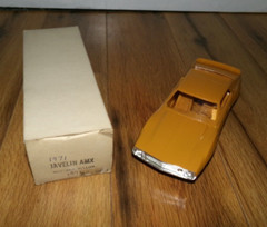 VTG Johan Jo-Han 1971 AMX Javelin Mustard Yellow Factory Dealer Promo Car Rare