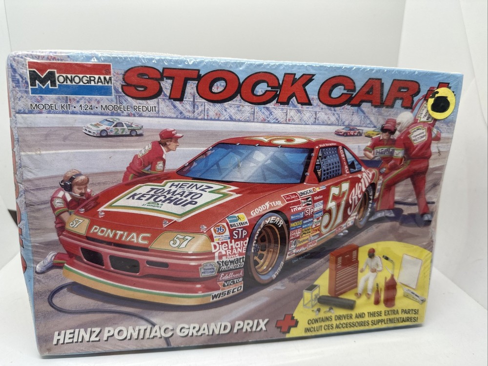 Monogram Original Heinz Pontiac Grand Prix Stock Car 1/24 #2914 – Sealed In Box