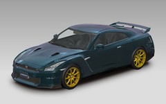 Nissan R35 GT-R 2024 midnight purple 1:32 model kit snap together car 03-MP