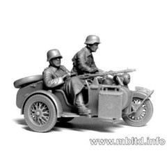 Master Box 3548F – 1/35 – Kradschtzen: German Motorcycle Troops on the Move