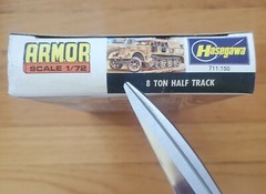 Hasegawa 1/72 WWII German Army SD.KFZ.7 8 Ton Half Track 711:150 Model Kit