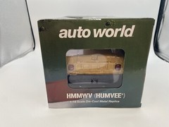 AUTO WORLD The Freedom Brigade Humvee HMMWV 1:18 Scale Die-Cast (D1)
