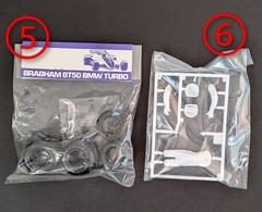 1/20 F1 Tamiya Brabham BT50 BMW Turbo Grand Prix Collection Vintage