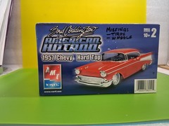 AMT Ertl Boyd Coddington 1957 Chevy Hard Top 1:25 Model Kit *OPEN BOX*