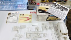 NEW AMT 1940 Ford Sedan Delivery 1:25 Kit # 8215 Open Complete See Photos