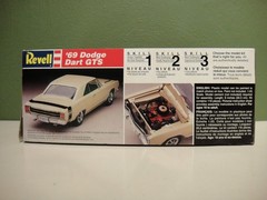 Revell – 1/25 – 1995 – ’69 Dodge Dart GTS “Bumblebee” – #7608 – Open / Complete