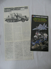 Tamiya 1/35 German 8 Ton Semi Track 20mm Flakvierling Sd.kfz7/1 w/ Figures NIB