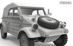 GSI Creos Meng Model 1/35 German Pkw.K1 Kübelwagen Type 82 Plastic Model Kit MVS