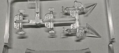 69 1969 Chevelle SS 396 1/25 Head Tail Lights Glass Windshield Head Lamps Revell
