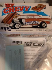 MPC 1/25 Scale 1957 Chevy Flipnose Gasser Model Kit
