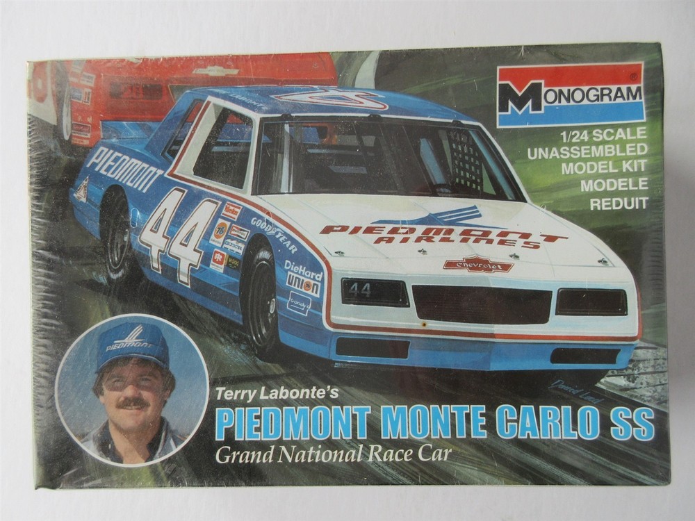 Orig. 1984 Monogram Kit 2299 1:24 Terry Labonte’s PIEDMONT MONTE CARLO SS SEALED