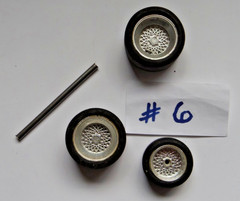 Pick One 1:24 1:25 Scale Automobile Wheels/Tires Model Kit Parts *Pick-A-Lot*