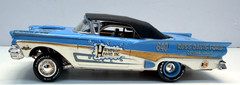 AMT 1:25 Scale 1958 Ford Fairlane 500 convertible John Klaver Pro-Built Model