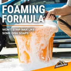 Armor All Foam Action Car Wash Soap Cleaning Concentrate For Cars Trucks And
