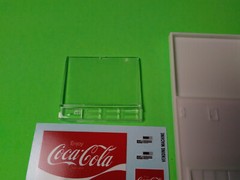 Lot of 2 ’77 Ford Pinto 1/25 Shop Diorama Coca-Cola Coke Vending Machine Decal