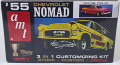 AMT1297/12 1955 Chevrolet Nomad Model 3-In-1 Kit 1/25 Scale ~ Sealed Parts Bag