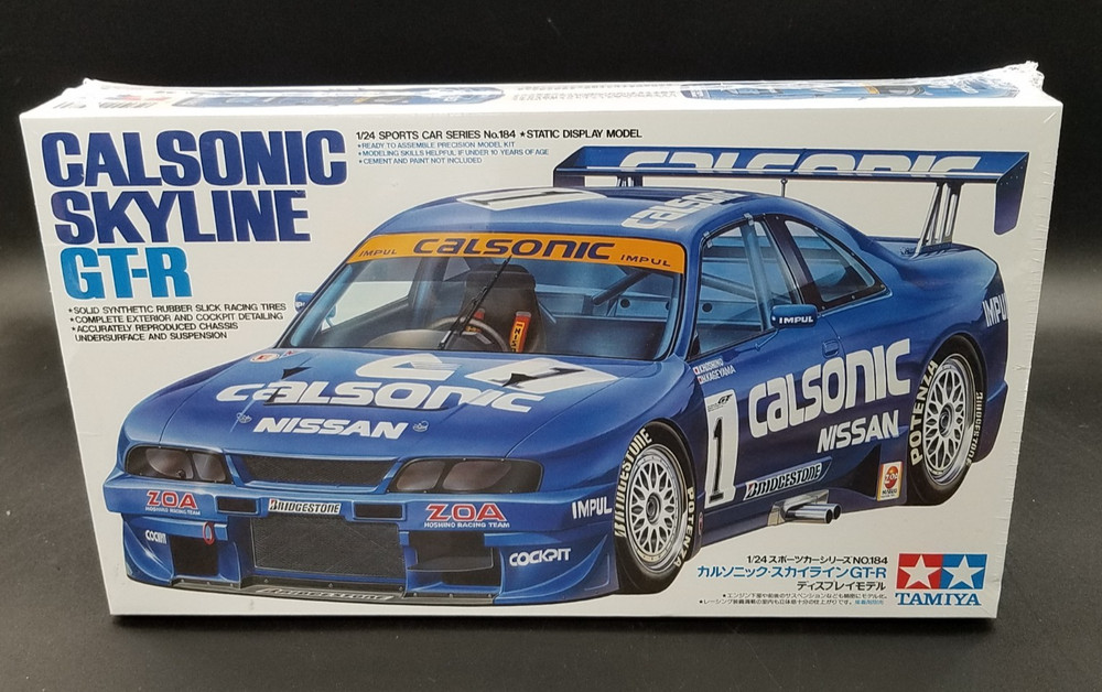 1/24 TAMIYA Nissan Skyline GT-R Calsonic R33 Model Kit