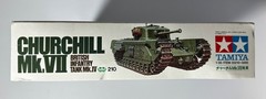 Lot: Tamiya #35210 1/35 Scale Churchill Mk.VII w/RB Metal Barrel & Star Decals