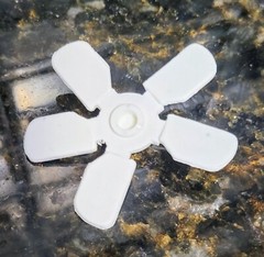1/8th Five blade cooling fan big deuce Revell monogram 1/8 Corvette lindberg