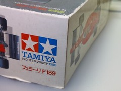 Tamiya Ferrari F189 1/20 scale Plastic model Kit 　 From Japan