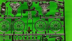 Motorcycle Bike California Street Chopper 1/25 Chrome Custom 29 Ford Model A